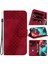 Realme Gt 6 Flip Folio Kapak Için Telefon Kılıfı Kabartmalı Desen Cüzdan Pu (Yurt Dışından) 1