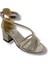 Iremsu 9001-25 Simli 3 Şerit Taşlı Kız Çocuk Sandalet 31-36 1