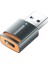 Essager LED Işıklı Usb3.0 To Type-C Otg Dönüştürücü Adaptör, 5gbps Veri Aktarım USB Type-C Dönüştürücü Adaptör 1