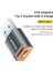 Essager LED Işıklı Usb3.0 To Type-C Otg Dönüştürücü Adaptör, 5gbps Veri Aktarım USB Type-C Dönüştürücü Adaptör 2