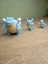 STARLAB3DSTUDIOS Pokemon 3'lü Set (Squirtle, Wartortle, Blastoise) 4