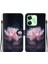 Realme C63 Manyetik Kapatma Cüzdan Kart Yuvaları Pu Deri Çiçek Için Kılıf (Yurt Dışından) 1