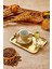 1 Adet Elegante Gold Serisi Duo Bella Flora Kulp Desenli Sunum Tepsisi Söz Nişan Tepsisi 22X16CM 2