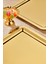 Royal Gold Serisi Gold Sunum Tepsisi, Söz Nişan Tepsisi, 24CM, Avangart Dizayn, 6 Adet 4