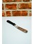 Bakalit Saplı Çelik Eğri Spatula - Pasta Spatulası-Sıvama Spatulası-1 Adet 2
