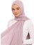 Hazır Pratik Lüks Boyunluklu Boneli Şifon Şal-Pudra 3