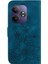 Realme Gt 6 Kabartmalı Zambak Manyetik Kickstand Cüzdan Kartı Için Flip Case (Yurt Dışından) 5