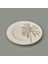 Kitchen Palm Tatlı ve Kahvaltı Tabağı - Krem / Bej - 21 cm 3