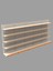 40x90x220 Cm - 40A/30*4 - 5'li Duvar Ünitesi Market Rafı 1