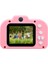 KDC-0025A 2.0-Inç IPS Ekran Video Kaydedici Çocuk Dijital Kamera, 32G Tf Kart + Kart Okuyucu Ile-Pembe (Yurt Dışından) 3