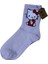 2 Çift Hello Kitty Çorap Yumuşak Rahat Şık Kısa Konç Desenli Uçukpembe Çorabı 36-40 4