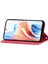 Oppo A2 5g Için Flip Case Deri Kılıf Darbeye Cüzdan Kapak Çevirin Basit (Yurt Dışından) 3