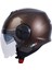 Sw 737 Gloss Brown Yarım Kask 1