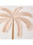 Soft Palm Breeze Nakışlı Kırlent - Ekru - 45X45 cm 3