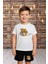 Bisiklet Yaka Erkek Çocuk Takımı ve Kız Çocuk Takımı Pamuklu T-Shirt ve Şort, Yazlık Konforlu Takım 3