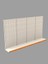 4'lü 40x90x220 Cm Hırdavat Ünitesi Rafı 1