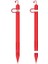Apple Pencil Için Esnek Silikon Tutucu Kılıf Kılıfı-Kırmızı (Yurt Dışından) 1