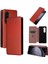 Samsung Galaxy Z Için Flip Case Kart Tutucu Kickstand Fiber ile 6 5g Kat (Yurt Dışından) 1