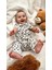 Unisex Bebek Baskılı Çıt Çıtlı Body ve Pantolon Takım 2
