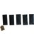 Isı ile Daralan Kablo Koruyucu Makaron 10X45 mm Siyah Renk 5 Adet 2