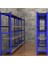 4 Katlı 3'lü Depo Rafı - 300-350 Kg Taşıma Kapasiteli Hafif Rack Raf - 40x90x200 cm 3