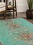 Vintage Desenli Halı, Pamuk Dokuma Pamuklu Taban Dekoratif Halı Kilim 89 2