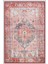 Vintage Desenli Halı, Pamuk Dokuma Pamuklu Taban Dekoratif Halı Kilim 94 5