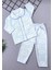 Bulut Baskılı Unisex Bebe Pijama Takım 1