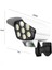 LED Lamba-Güneş Paneli Destekli Uzaktan Kumandalı Solar LED Lamba 4
