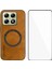 Xiaomi 14T Manyetik Pu + Tpu Telefon Kılıfı Temperli Cam Filmi (Yurt Dışından) 1