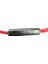 HSR01 Mikrofonlu Kablolu Kulak Içi Kulaklık 3.5mm L Jack Girişli Kırmızı 4