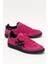 Marine Kadın Günlük Bağcıklı Spor Ayakkabı Gerçek Deri Fuşya 5