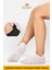 Orijinal Unisex Konfor Modeli 2 Çift Beyaz Kaymaz Taban Pilates Yoga Için Kaydırmaz Patik Çorap 2
