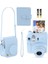 Instax Mini 12 Anlık Fotoğraf Makinesi/minimate Özel Kılıf/10 Sayfa - Mavi Pastel Blue 3