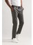 Likralı Beli Lastikli Iplikli Kışlık Kumaş Erkek Jogger Pantolon 4