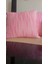 2 Li Kırlent Kılıfı,pembe Beyaz Modern Çizgili Dekoratif Kırlent Kılıfı 40X40 cm 3