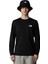 M L/s Simple Dome Tee Erkek Günlük Uzun Kollu Tişört NF0A87QNJK31 Siyah 1