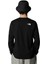 M L/s Simple Dome Tee Erkek Günlük Uzun Kollu Tişört NF0A87QNJK31 Siyah 2
