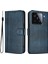Xiaomi 15 Cüzdan Standı Retro Doku Deri Telefon Kılıfı ve Kordonu (Yurt Dışından) 1