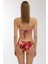 5600 Pembe Turuncu Bikini Takımı 3