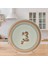 Porselen Desenli Pasta Tabağı 20 cm 6'lı Set 4