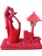 Vintage Love Temalı Işıklı Biblo & 14 x 14 cm 2