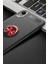 Iphone Xr Kılıf Range Yüzüklü Silikon - Siyah-Kırmızı Bstmy 2