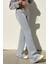 Gri Melanj Slim Fit Ispanyol Paça Eşofman 3