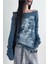 Indigo Vintage Lost Omuz Dekolteli Sweatshirt 2