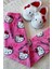 Pembe Hello Kitty Collage Peluş Eşofman 1