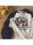 Lacivert Raglan Kollu Ince Kumaş Adventure College Beyaz (Unisex) Uzun Kollu 1