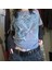 Füme Vintage Siyah Kollu Shield Wing Cyber Grunge Ince Sweatshirt 2