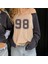 Bej 98 Raglan Kollu Madonna Yaka Ince Sweatshirt 1