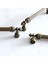 Metal Metal Mobilya Mutfak Çekmece Dolap Dolabı Kulpu Kulbu Kulpları 128 mm Eskitme Antik Sarı 3